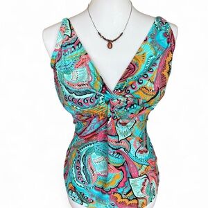 Colorful Paisley Women’s Top
